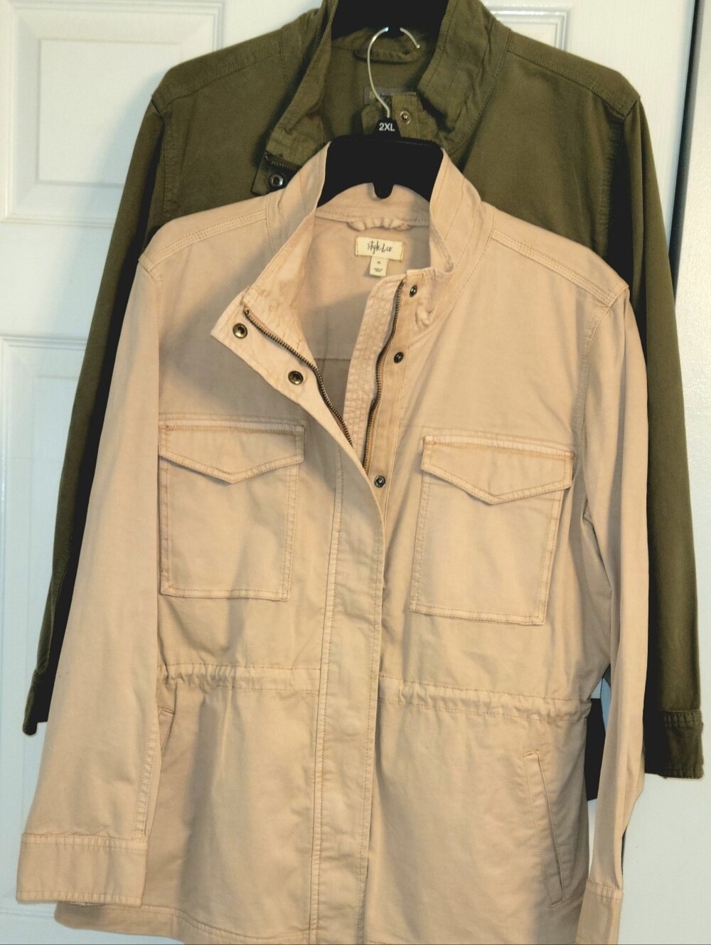 Style & Co. Women's Utility Jacket with Front Pockets